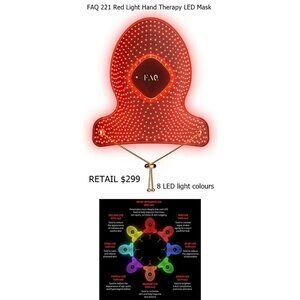 FOREO FAQ 221 Anti-Aging LED Hand Mask